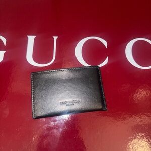 Yves Saint Laurent Classic Black Card Holder